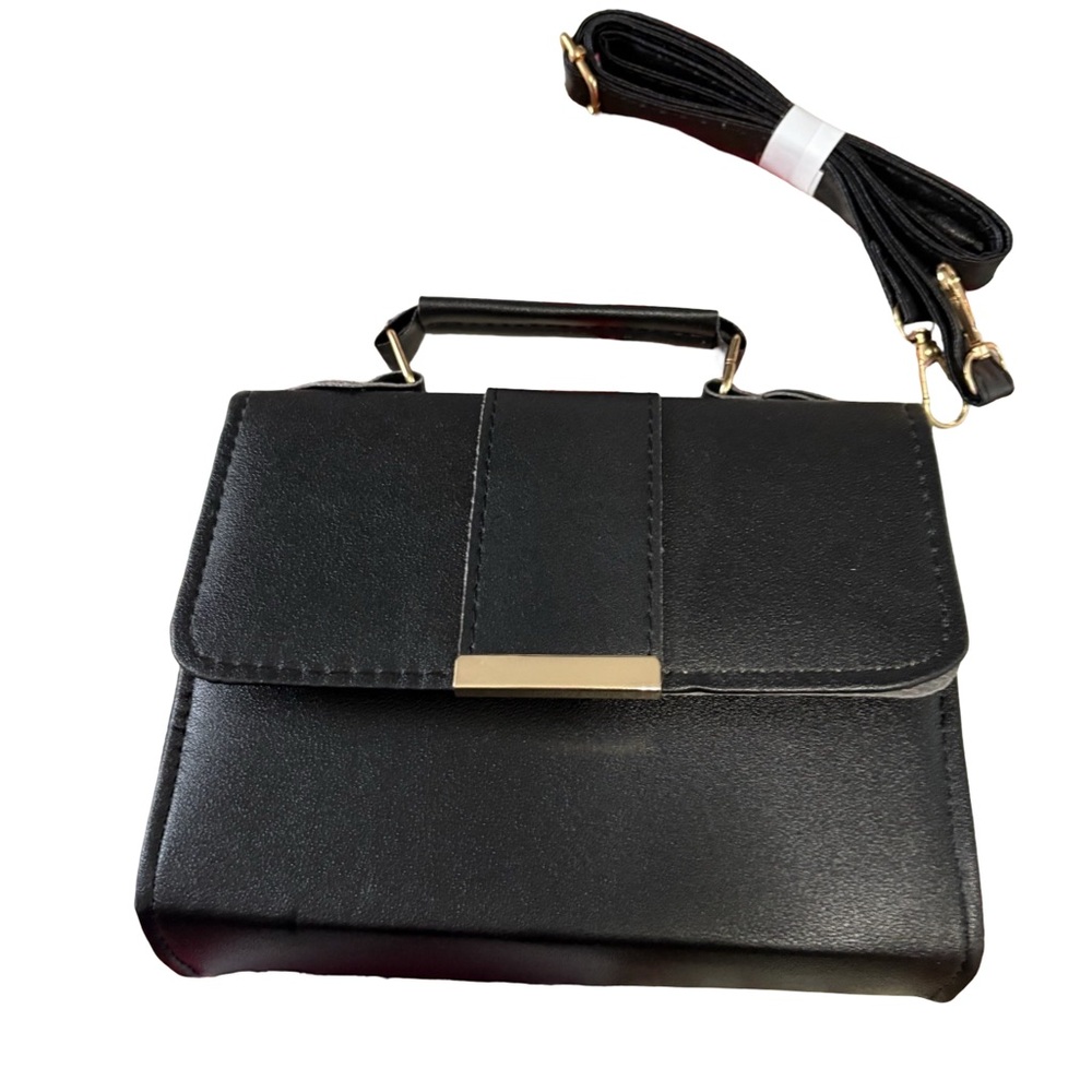 NWT Flap Sling Shoulder Bags for Women Solid Color Crossbody Messenger Purse - Picture 3 of 3